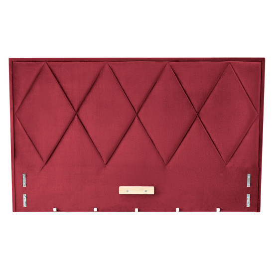 MODULO W4 кровать 160 - изголовье бордовый кран. Монолит 59
