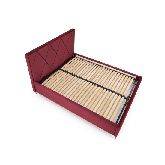MODULO W4 кровать 160 - изголовье бордовый кран. Монолит 59
