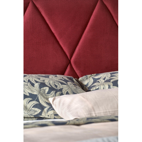 MODULO W4 кровать 160 - изголовье бордовый кран. Монолит 59