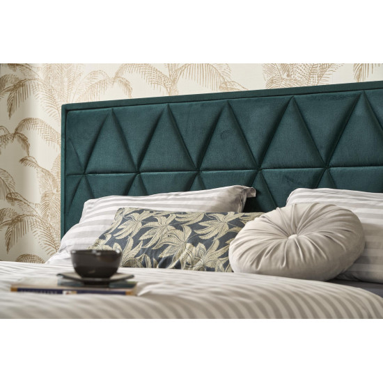 MODULO W5 кровать 160 - изголовье темно-зеленый кран. Монолит 37