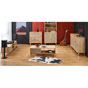 BORNEO KM-1 kummut käsitööna valmistatud tamm/must (2tk=1tk)