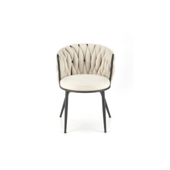 K516 gaiši bēšs krēsls