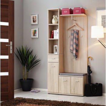 Комплект для прихожей Armario I, дуб сонома Комплект для прихожей Armario I, дуб сонома