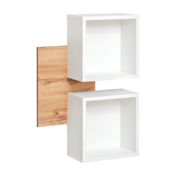 Esikumööbli komplekt ASM Easy 04, valge/pruun Esikumööbli komplekt ASM Easy 04, valge/pruun