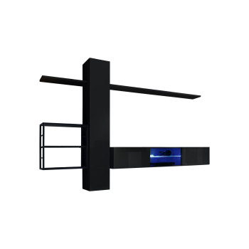 Настенный блок со стальной рамой Панельный выключатель Met V