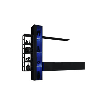 Настенный блок со стальным каркасом панельного выключателя Met VII