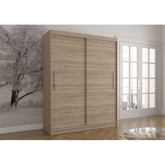 Idzczak Skapis VISTA 04 150 cm Sonoma ozols Sonoma ozols LED profils 150