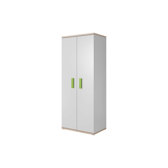 Idzczak Garderobe 2D 06 - UNO White Rose + Sonoma Oak