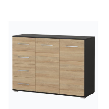Kummut FRIDA 01 2D4S Sonoma Tamm/ must Kummut FRIDA 01 2D4S Sonoma Tamm/ must