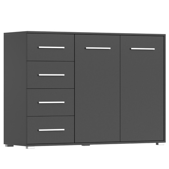 Kumode FRIDA 01 2D4S CC (135 cm) melns