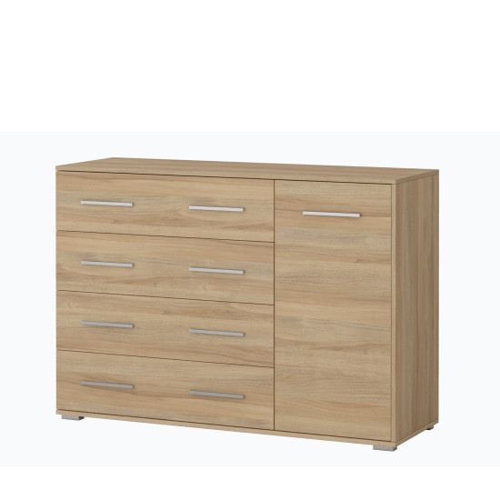 Kumode FRIDA 02 1D4S  sonoma ozols