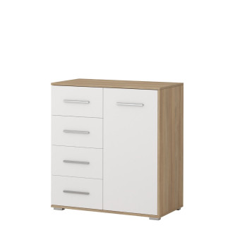 Idzczak Kummut FRIDA MINI 01 1D4S Sonoma tamm/ valge Idzczak Kummut FRIDA MINI 01 1D4S Sonoma tamm/ valge