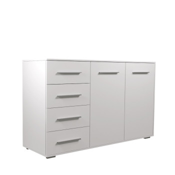 Kummut FRIDA 01 2D4S (valge)  Kummut FRIDA 01 2D4S (valge)
