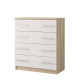Idzczak Kumode 4S 02 - OMEGA III Balts sonoma ozols
