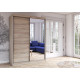 Idzczak Skapis VISTA 05 -150 cm (sonoma) Ozols Sonoma + Spogulis Ozols sonoma Profils LED 150 Idzczak Skapis VISTA 05 -150 cm (sonoma) Ozols Sonoma + Spogulis Ozols sonoma Profils LED 150