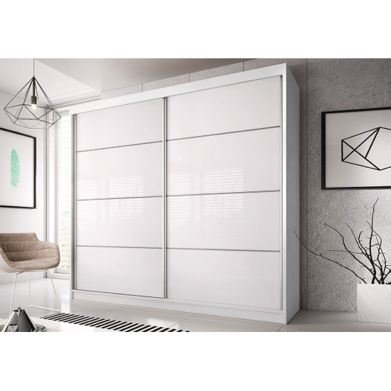 Idzczak Skapis-kupeja MULTI 41 (233 cm) Balts