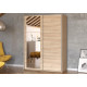 Idzczak Garderobe HIT 150 Sonoma Ozols + Spogulis Sonoma Ozols Idzczak Garderobe HIT 150 Sonoma Ozols + Spogulis Sonoma Ozols