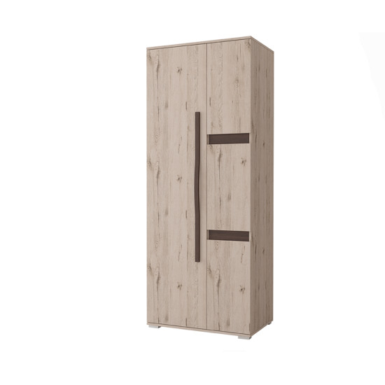 Idzczak Skapis SAN MARINO Craft pelēks + šokolāde