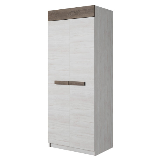 Idzczak garderobe 2D ALASKA 01 Northland + trifeļu sonoma ozols