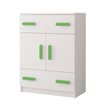 Idzczak Kumode 2S2D 03 - SMYK un laima balta Idzczak Kumode 2S2D 03 - SMYK un laima balta