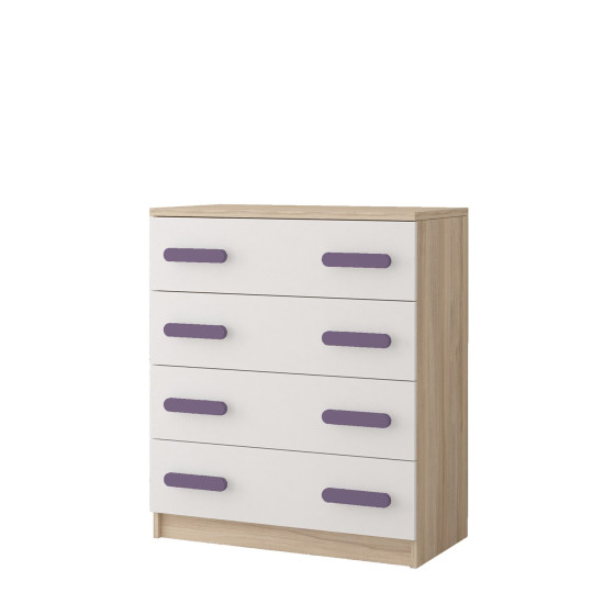 Idzczak Kumode 4S 02 - SMYK III Heather White Sonoma