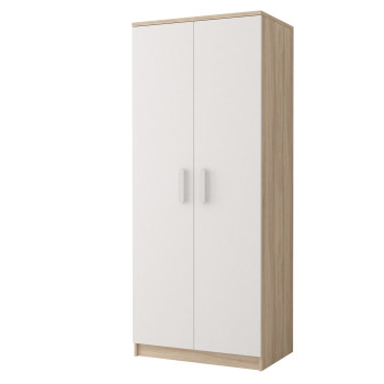 Idzchak Garderoob 2D 06 - SMIK III White Sonoma White Idzchak Garderoob 2D 06 - SMIK III White Sonoma White