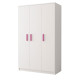 Idzczak Garderobe 3D 19 - SMYK un balti rozā Idzczak Garderobe 3D 19 - SMYK un balti rozā