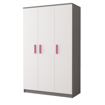 Idzchak Garderoob 3D 19 - SMIK II Valge + hall Idzchak Garderoob 3D 19 - SMIK II Valge + hall
