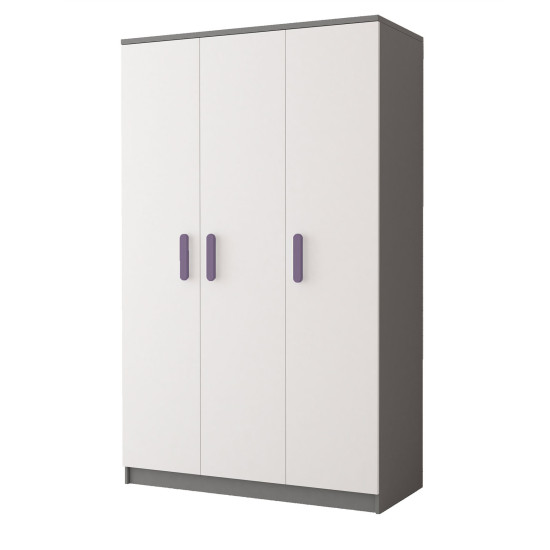Idzczak Garderobe 3D 19 - SMYK II Heather White + Grey Idzczak Garderobe 3D 19 - SMYK II Heather White + Grey