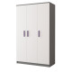 Idzczak Garderobe 3D 19 - SMYK II Heather White + Grey Idzczak Garderobe 3D 19 - SMYK II Heather White + Grey