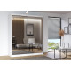 Idzczak Skapis MULTI 20 (203) Balts Spogulis 203 cm Profils LED 200