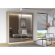 Idzczak Skapis MULTI 20 (203) Ozols sonoma Spogulis 203 cm Profils LED 200