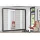 Idzczak Garderobe MULTI 32 (233) Graphite Kathult + White