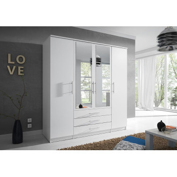 Skapis SZANTAL 4D Balts Skapis SZANTAL 4D Balts