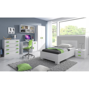 Idzczak Lastemööbli komplekt SMYK I White + Lime + White Idzczak Lastemööbli komplekt SMYK I White + Lime + White