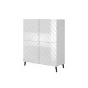 ABETO SHELF 100 balts matēts/balts spīdums