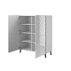 ABETO SHELF 100 balts matēts/balts spīdums