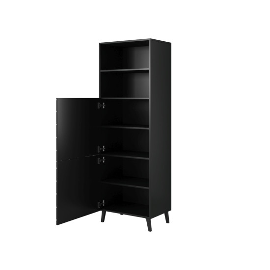 ABETO DISPLAY 60 melns matēts/melns spīdīgs