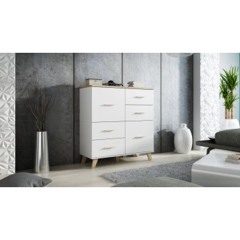 LOTTA BOX 110 (2D4S) VALGE/SONOMA TAMM LOTTA BOX 110 (2D4S) VALGE/SONOMA TAMM