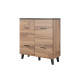 LOTAS DRAWER 110 (4D) WOTAN OAK/ MELNS