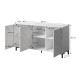 Kumode MARMO KOM150/3D balta
