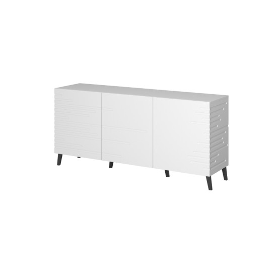 NOVA kumode balts paklājiņš