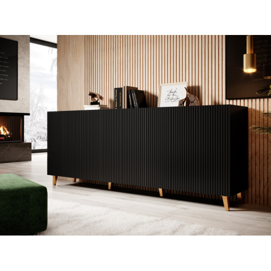 PAFOS CHEST 200 4D BLACK MAT / BLACK MAT