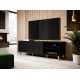 TV galds PAFOS RTV 150 2D2K melns matēts TV galds PAFOS RTV 150 2D2K melns matēts