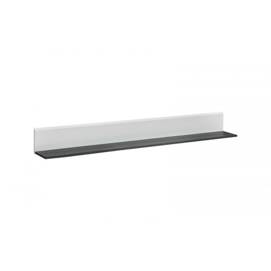 SOLIDO TWIN Riiul Norra männist must/valge läikiv MDF SOLIDO TWIN Riiul Norra männist must/valge läikiv MDF