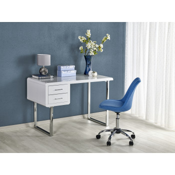 Kirjutuslaud B30 valge-kroom (1p = 1tk) Kirjutuslaud B30 valge-kroom (1p = 1tk)
