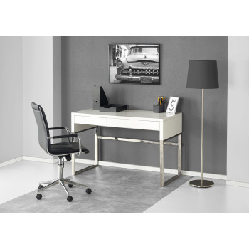 Kirjutuslaud B32 valge-kroom (2p = 1tk) Kirjutuslaud B32 valge-kroom (2p = 1tk)