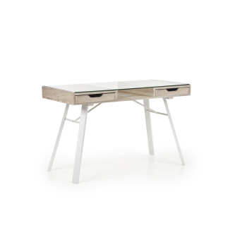 B33 sonoma ozolkoka-balts rakstāmgalds (1p=1gab) B33 sonoma ozolkoka-balts rakstāmgalds (1p=1gab)