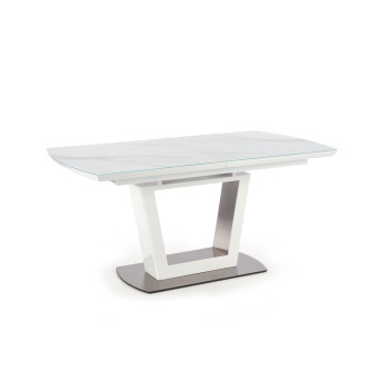 Lükandlauaplaat BLANCO - valge marmor/valge, jalg - valge (3p=1tk) Lükandlauaplaat BLANCO - valge marmor/valge, jalg - valge (3p=1tk)