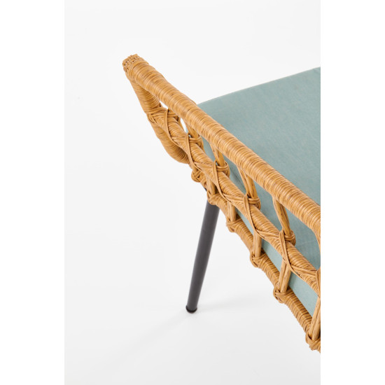 Садовое кресло GARDENA 1S кресло (70x58x71cm) черный/натуральный/серый 